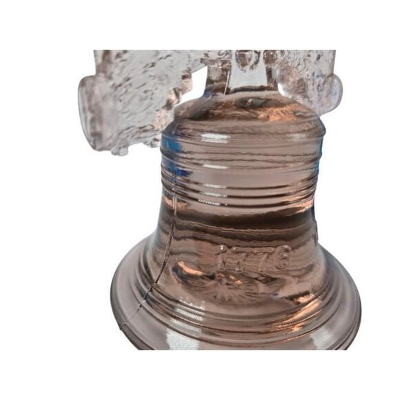 Vintage Glass Bell Paperweight Collection Set Of 3 - Picture 8 of 10